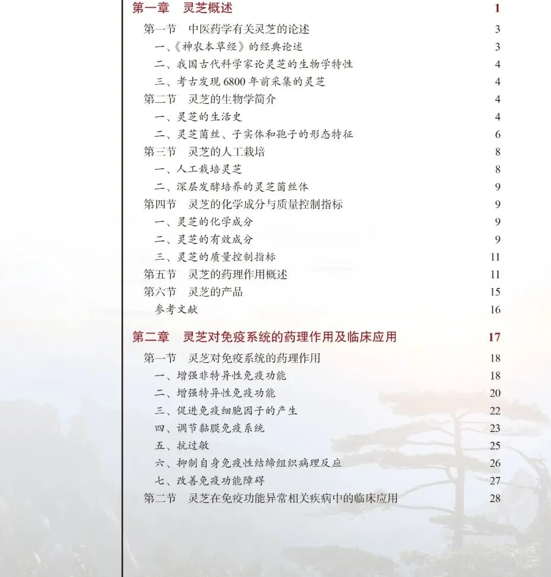 灵芝的药理与临床目录